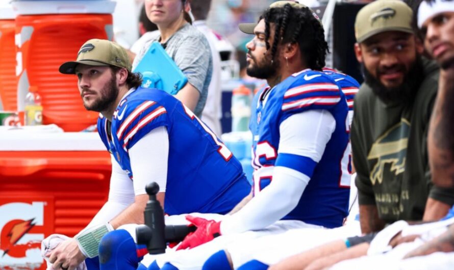 Josh Allen’s MVP title is in jeopardy after Buffalo Bills’ defeat